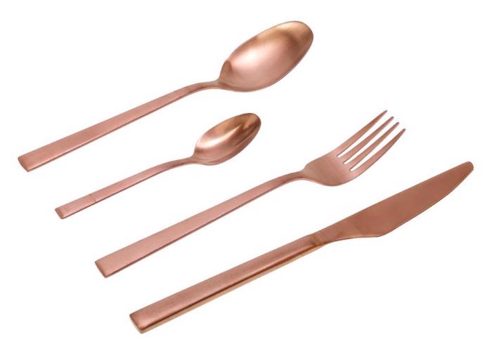 Cryspo Trio Set 24 temaxion Maxairopirouna Stainless Steel 'Durable' Rosegold Matt 4556205